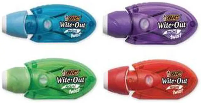 Alt view image 13 of 16 - Bic Tape,Corrctn,5mm,2pk,Ast WOMTP21