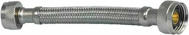 Alt view image 2 of 2 - ACORN 2195-010-000 Braided Supply Hose, Stainless Steel