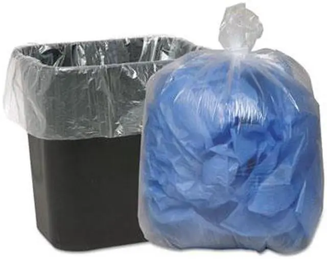 Alt view image 3 of 5 - Classic Clear Clear Low-Density Can Liners 16gal .6mil 24 x 33 Clear 500/Carton