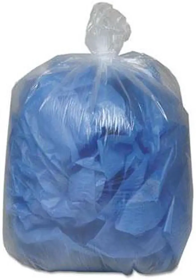 Alt view image 11 of 11 - Webster - WEBBC48 - Clear Low-Density Can Liners, 40-45gal, .63 Mil, 40 x 46, Clear, 250/Carton