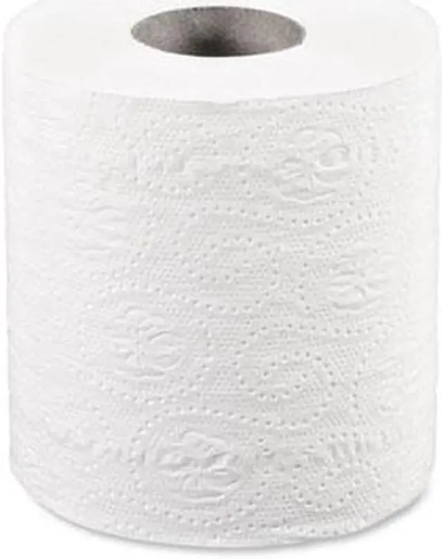Alt view image 4 of 9 - Embossed Bath Tissue, 2-Ply, 500 Sheets/Roll, 48 Rolls/Carton