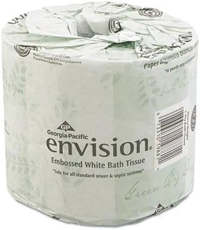 Alt view image 5 of 12 - Georgia Pacific GPC 198-81/01 Envision Embossed Bathroom Tissue - 80 Rolls per Case