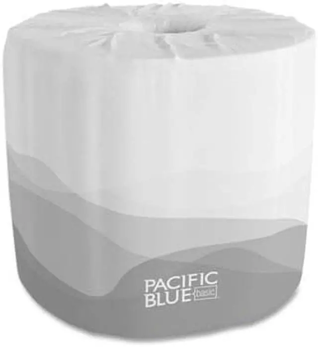 Alt view image 6 of 14 - envision One-Ply Bathroom Tissue, 1210 Sheets/Roll, 80 Rolls/Ctn