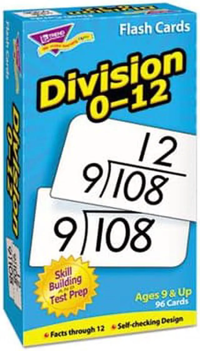 Alt view image 15 of 19 - Trend Skill Drill Flash Cards, 3 X 6, Division T53106