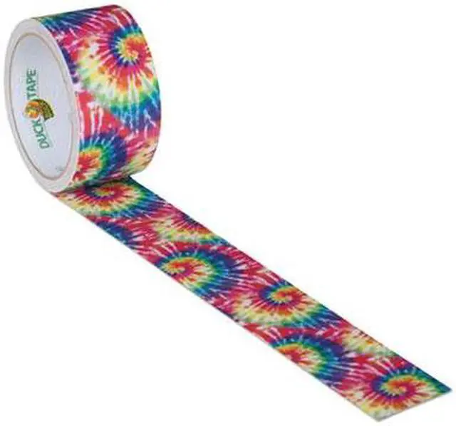Alt view image 13 of 20 - Patterned Duck Tape 1.88"X10yd-Love Tie-Dye