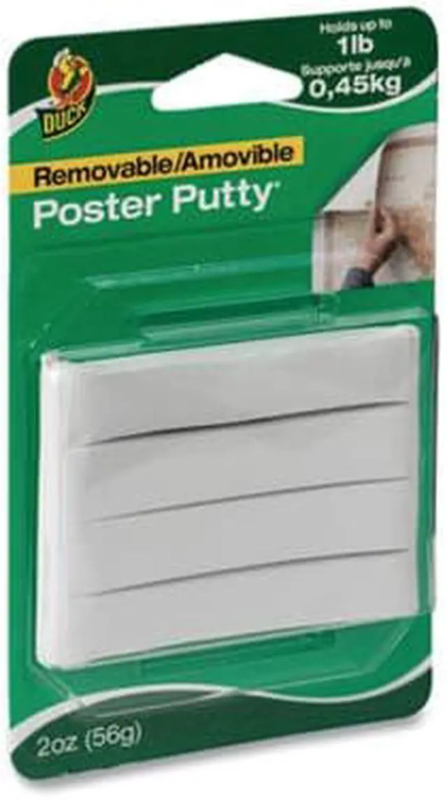 Alt view image 12 of 16 - Duck Poster Putty Removable/Reusable Nontoxic 2 oz/Pack PTY2