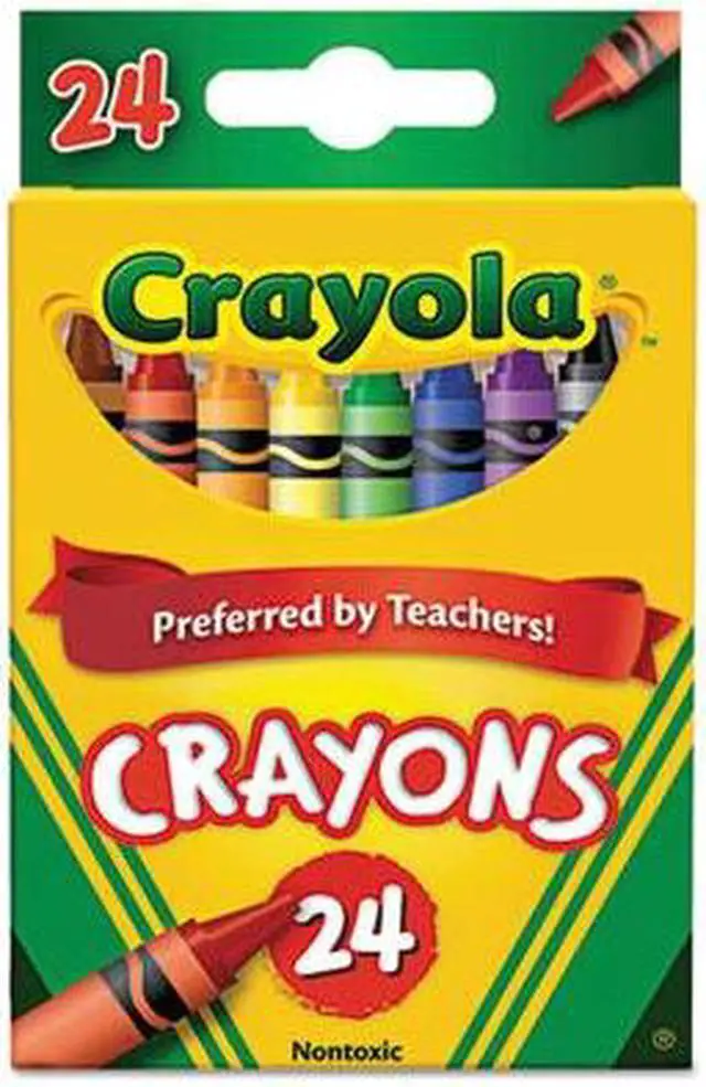 Alt view image 7 of 10 - Crayola Classic Color Pack Crayons 24 Colors/Box 523024
