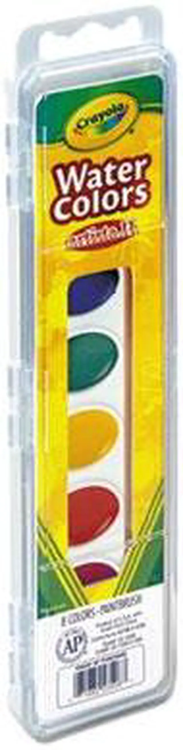 Alt view image 15 of 19 - Crayola Watercolors,8st,Oval,Ast 531508