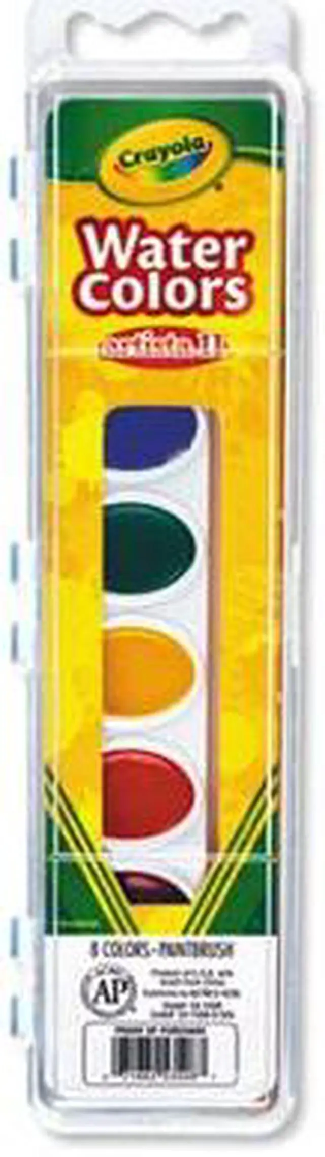 Alt view image 14 of 19 - Crayola Watercolors,8st,Oval,Ast 531508