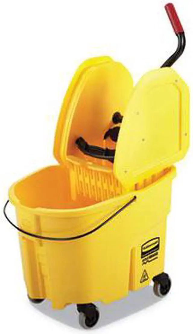 Alt view image 5 of 6 - Wavebrake 35 Quart Bucket/Wringer Combinations Yellow