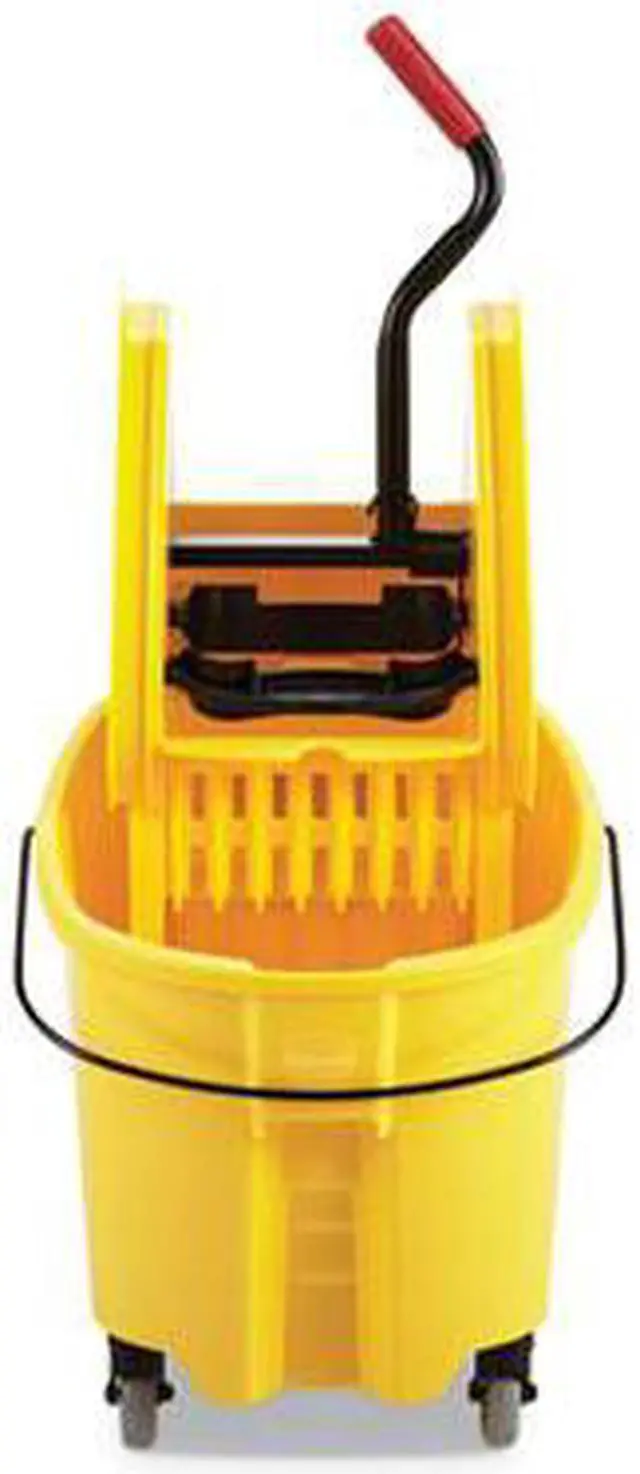 Alt view image 6 of 6 - Wavebrake 35 Quart Bucket/Wringer Combinations Yellow