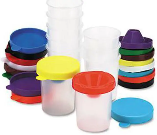 Alt view image 4 of 6 - No-Spill Paint Cups