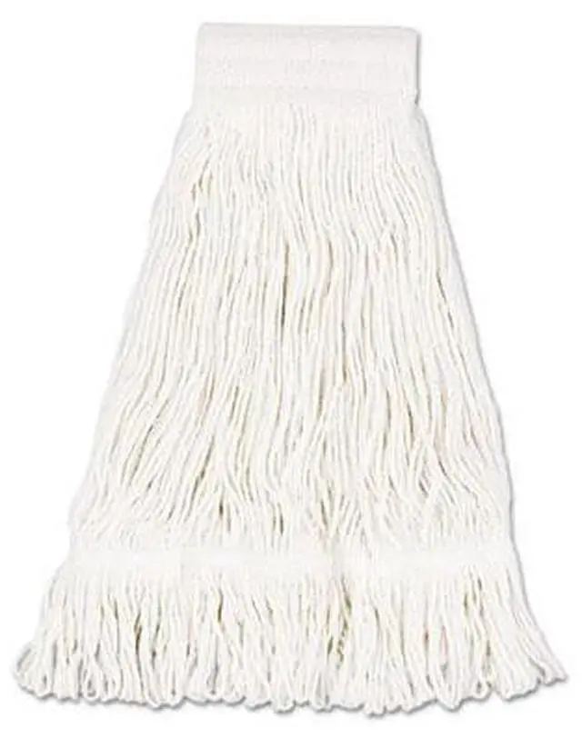 Alt view image 4 of 6 - Boardwalk Mop Head Pro Loop Web/Tailband Premium Saddleback Head Ctn 24-oz. WH 12/CT 524C