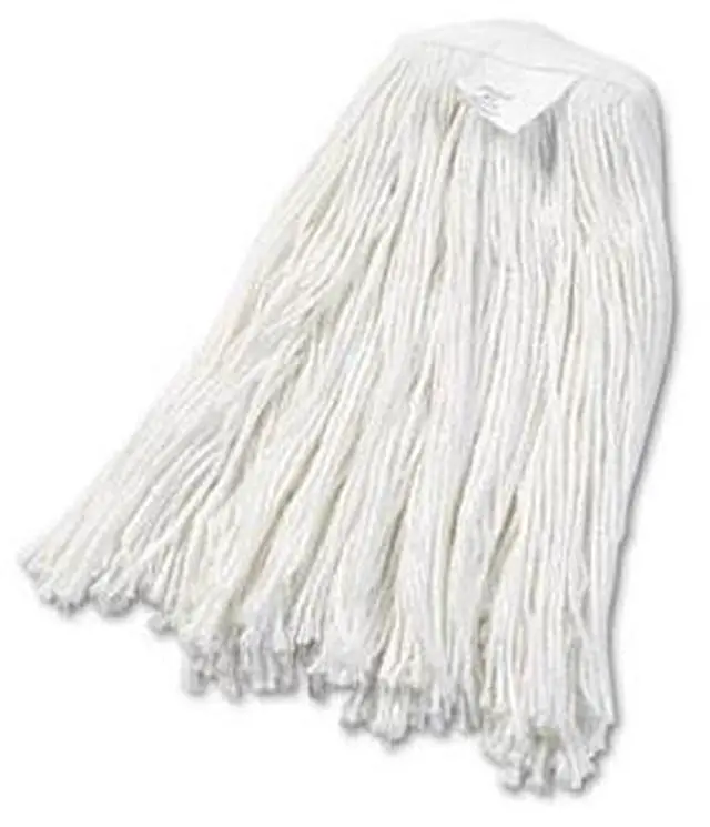 Alt view image 18 of 20 - Boardwalk Cut-End Wet Mop Head Rayon No. 20 White 2020REA