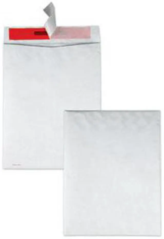 Alt view image 5 of 13 - Quality Park Advantage Flap Stik Tyvek Mailer 10 x 13 White 100/Box R2420