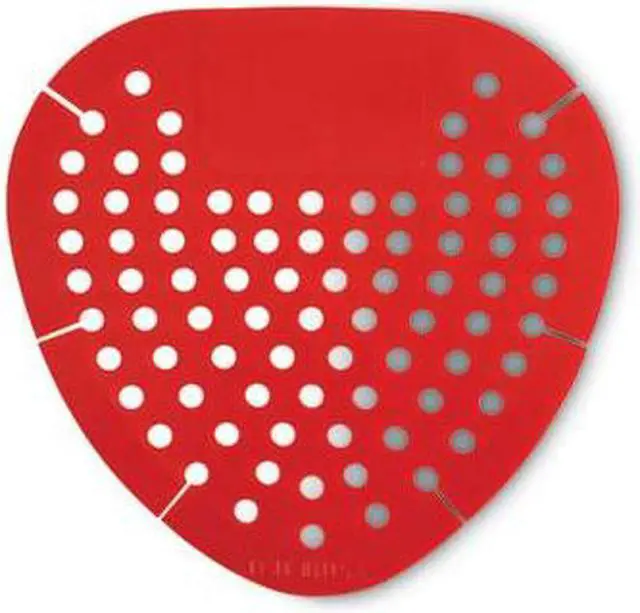 Alt view image 5 of 11 - Boardwalk - 1001 - Urinal Screen, Cherry Fragrance, Red, 12/Box