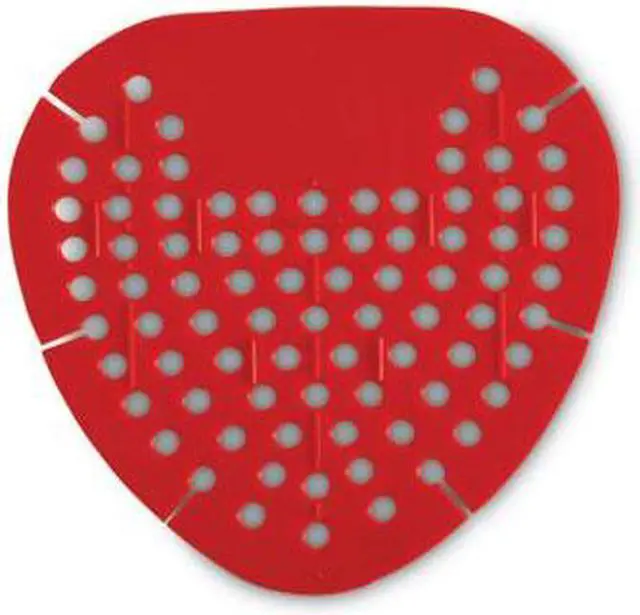 Alt view image 6 of 11 - Boardwalk - 1001 - Urinal Screen, Cherry Fragrance, Red, 12/Box
