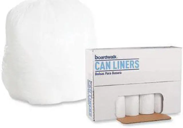Alt view image 7 of 7 - Boardwalk 3036SH Low-Density Can Liners, 20-30 gal, .95mil, 30w x 36h, Gray, 25/Roll, 4 Rolls/Carton, 1 Carton