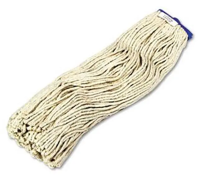 Alt view image 7 of 13 - Boardwalk Cut-End Lie-Flat Wet Mop Head Cotton 24oz White 724CEA