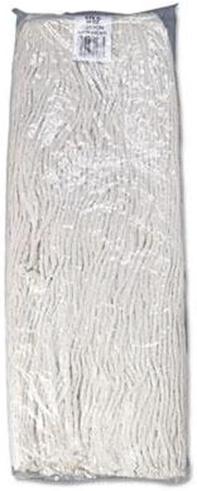 Alt view image 4 of 5 - Boardwalk - UNS 232C - Mop Head, Premium Standard Head, Cotton Fiber, 32oz, White, 12/Carton