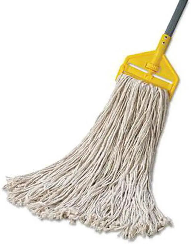 Alt view image 5 of 5 - Boardwalk - UNS 232C - Mop Head, Premium Standard Head, Cotton Fiber, 32oz, White, 12/Carton