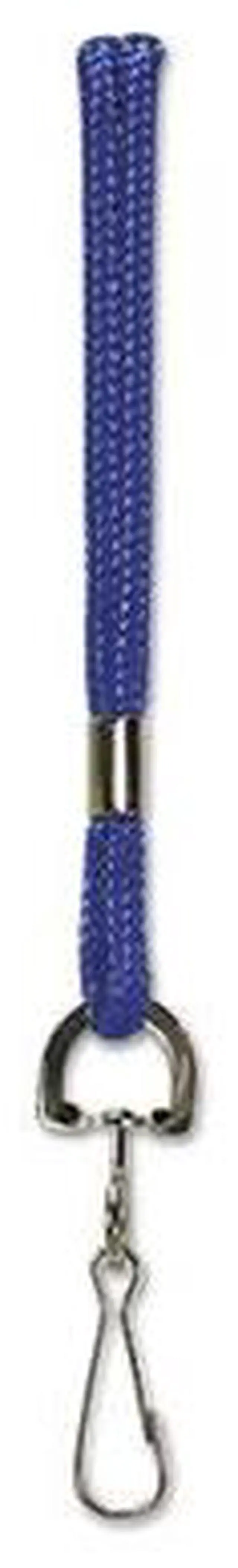 Alt view image 15 of 19 - Baumgartens Standard Lanyard With Hook 36" L Nylon Blue 68903