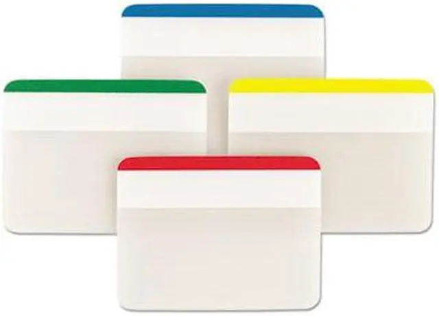 Alt view image 20 of 20 - Post-it File Tabs 2 x 1 1/2 Lined Assorted Primary Colors 24/Pack 686F1