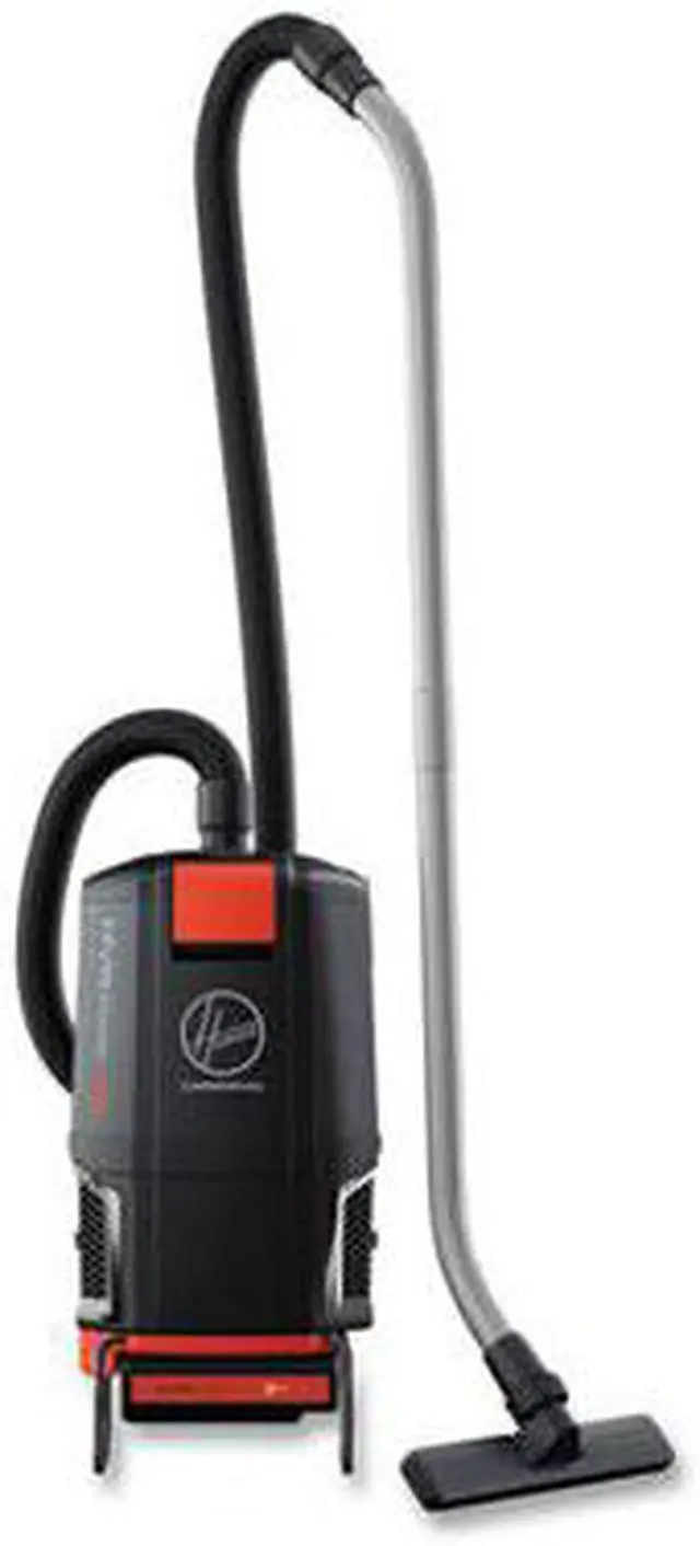 Alt view image 2 of 3 - HVRPWR 40V Cordless Backpack Vacuum 6 qt Tank Capacity Black/Red CH93619