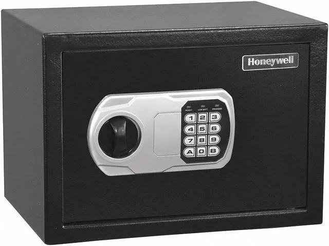 Alt view image 5 of 5 - Honeywell - 0.51 Cu. Ft. Security Safe with Electronic Lock - Black