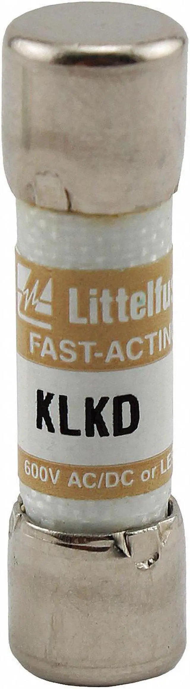Alt view image 2 of 4 - Littelfuse KLKD030 Fuse, 30A, 600V, 100kAIC, Photovoltaic, Fast Acting