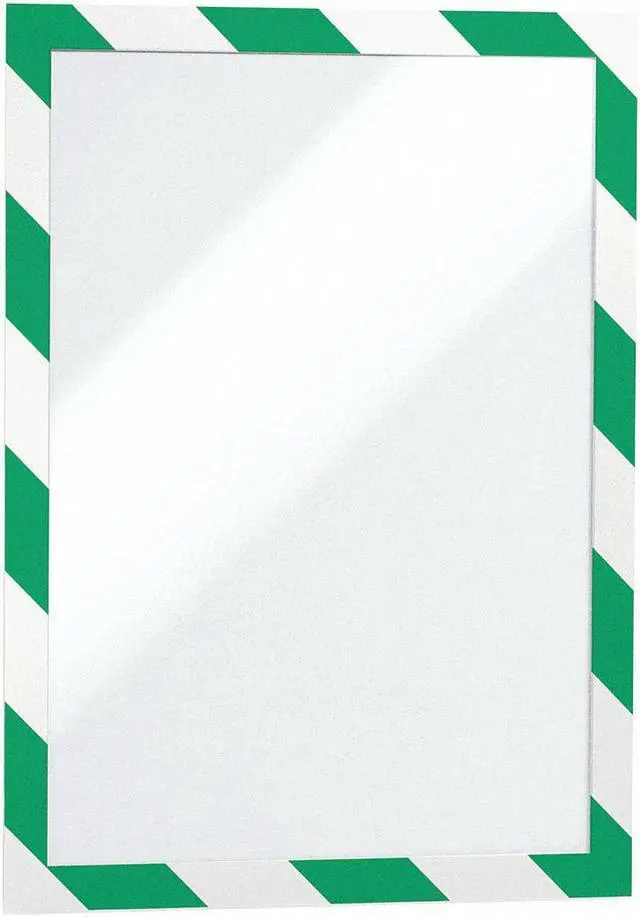 Alt view image 2 of 10 - Durable 4770131 Twin-color Border Self-adhesive Security Frame