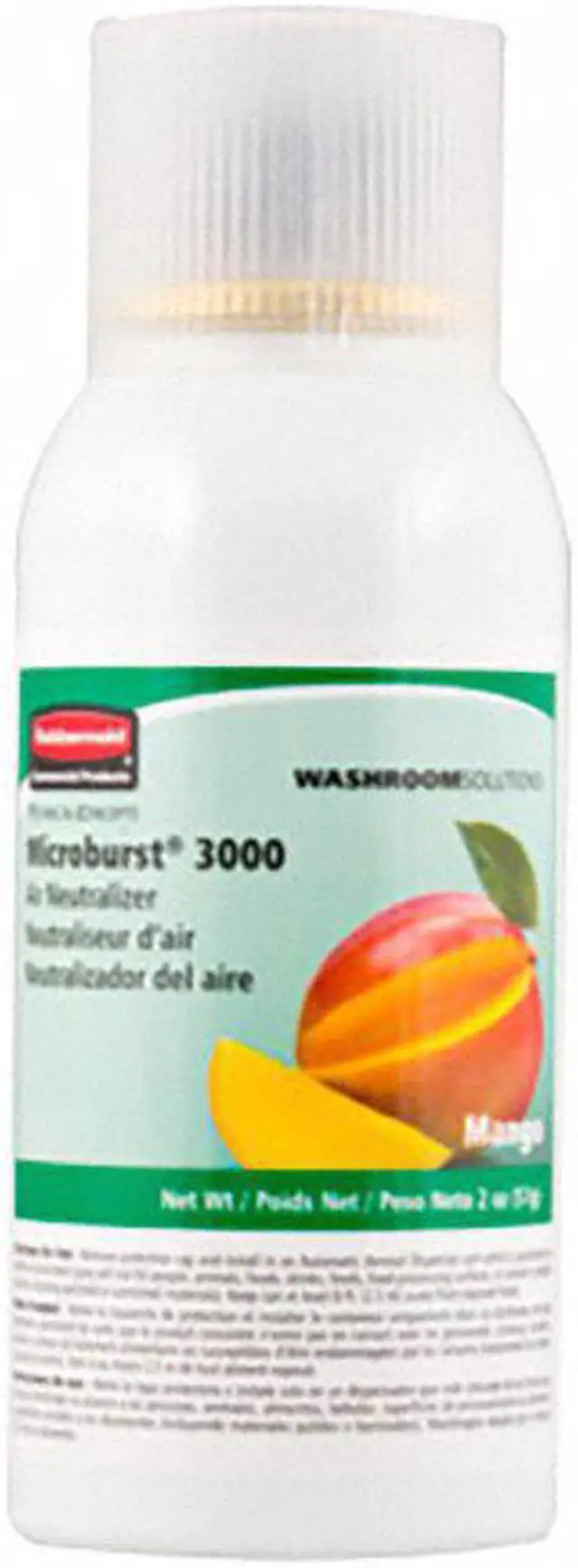 Alt view image 3 of 6 - Microburst 3000 Refill Mango 2 oz Aerosol 12/Carton