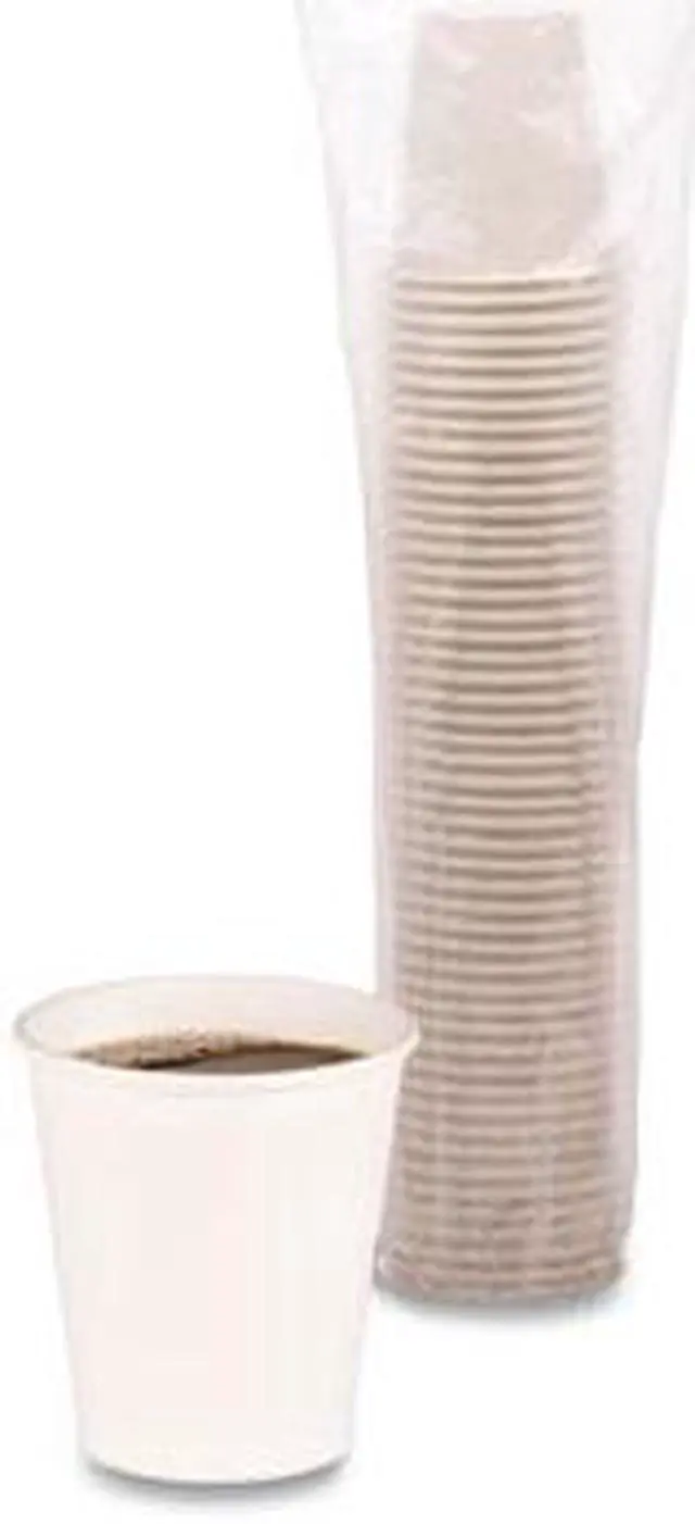 Alt view image 6 of 7 - Boardwalk BWKWHT10HCUP Paper Hot Cups, 10 Ounces