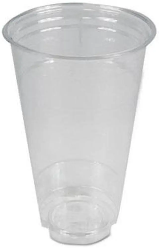 Alt view image 4 of 4 - Boardwalk BWKPET24 Clear Plastic Cold Cups