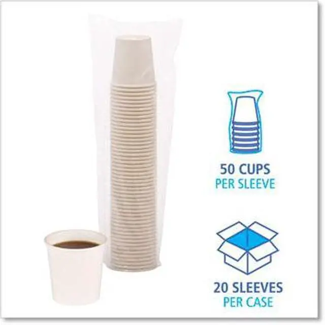 Alt view image 7 of 7 - Boardwalk BWKWHT4HCUP Paper Hot Cups