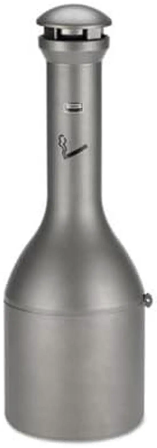 Alt view image 4 of 11 - Rubbermaid Commercial Products RCP 9W33 APE Infinity Tradi Smoking Receptacle - Antique Pewter