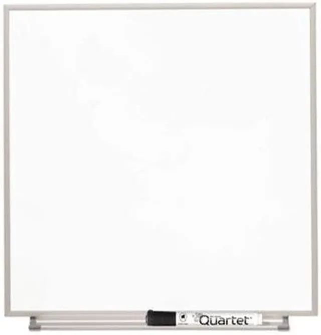 Alt view image 5 of 12 - Quartet Matrix Magnetic Boards Painted Steel 16 x 16 White Aluminum Frame M1616