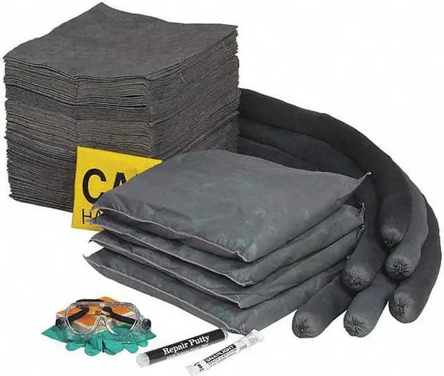Main image of SPILLTECH RSPKU-50 Spill Kit Refill, 47 gal Volume Absorbed per Kit, 50 gal