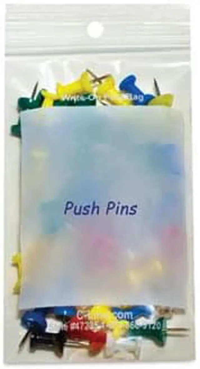 Alt view image 11 of 16 - C-Line Write-On Poly Bags 2 mil 3" x 5" Clear 1000/Carton 47235