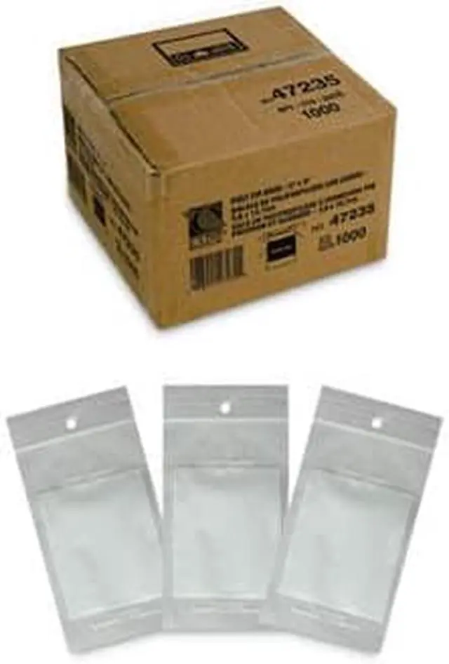 Alt view image 10 of 16 - C-Line Write-On Poly Bags 2 mil 3" x 5" Clear 1000/Carton 47235