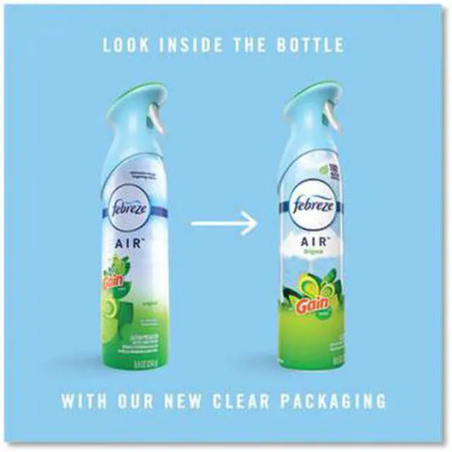 Alt view image 9 of 20 - Febreze AIR Gain Original 8.8 oz Aerosol 96252EA