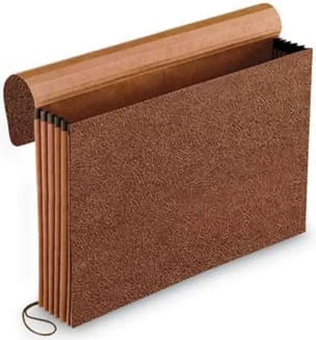 Alt view image 5 of 10 - Pendaflex Standard Expanding Wallet 5 1/4 Exp Straight Cut 1 Pocket Legal Redrope 1076GLOX