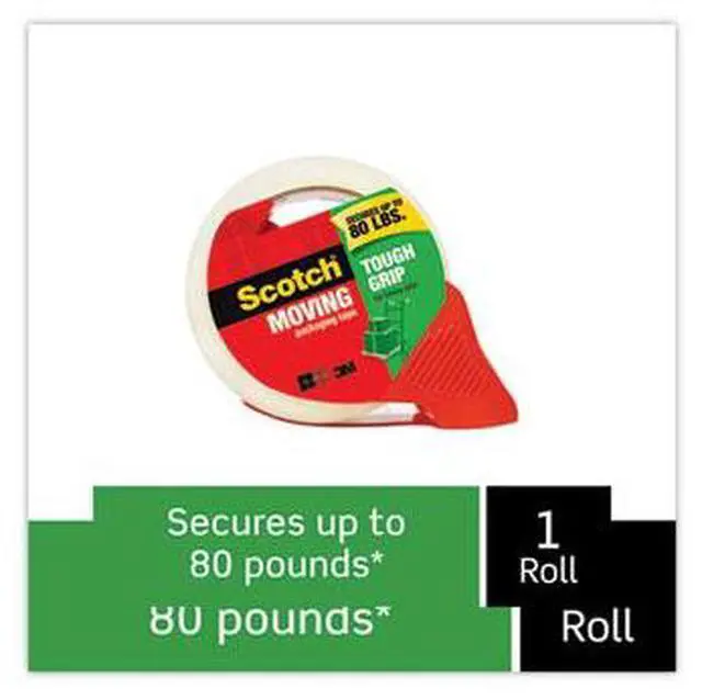 Alt view image 6 of 9 - 3M 3500-RD Tough Grip Moving Tape with Dispenser