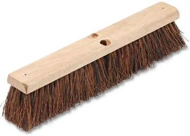 Alt view image 5 of 11 - Floor Brush Head, 3 1/4" Natural Palmyra Fiber, 18" 20118