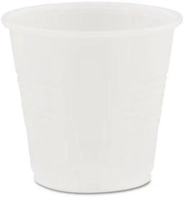Alt view image 2 of 4 - Dart Y35 Conex Galaxy Polystyrene Plastic Cold Cups, 3.5Oz, 100 Sleeve, 25 Sleeves/Carton