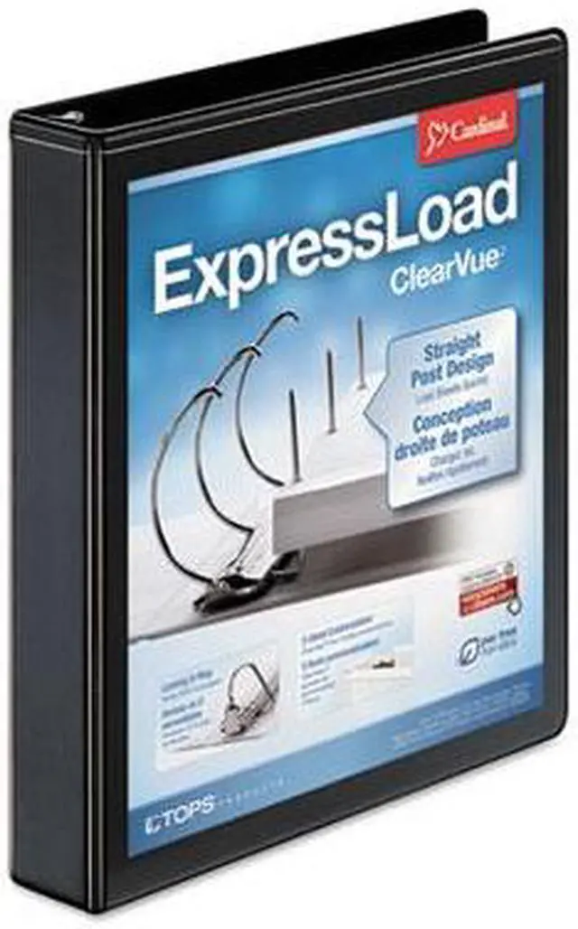 Alt view image 18 of 20 - Cardinal ExpressLoad ClearVue Locking D-Ring Binder - 12 EA/CT