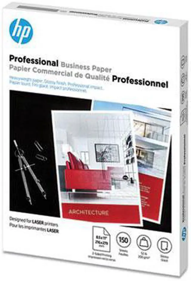Alt view image 6 of 17 - HP Professional Business Glossy Brochure Paper 4WN10A