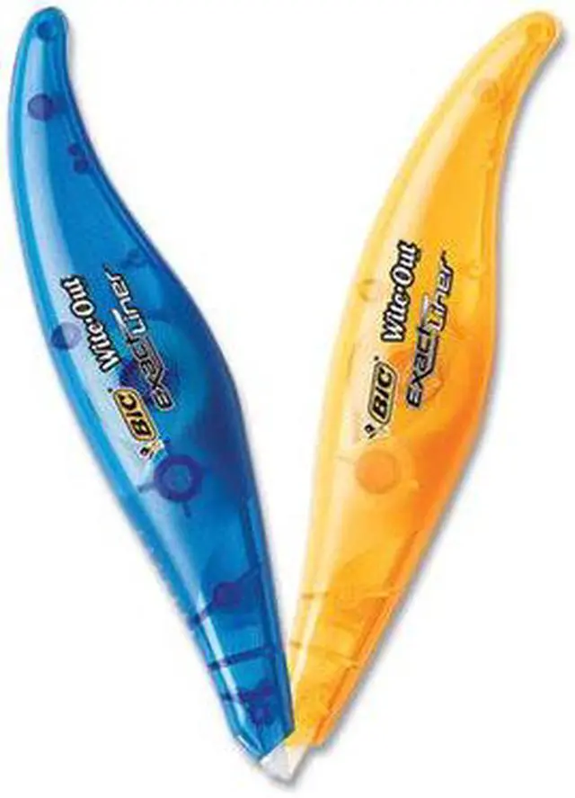 Alt view image 9 of 18 - BIC Wite-Out Brand Exact Liner Correction Tape Non-Refillable 4/Pack WOELP418