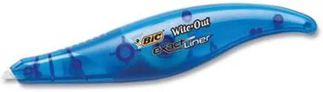 Alt view image 12 of 18 - BIC Wite-Out Brand Exact Liner Correction Tape Non-Refillable 4/Pack WOELP418