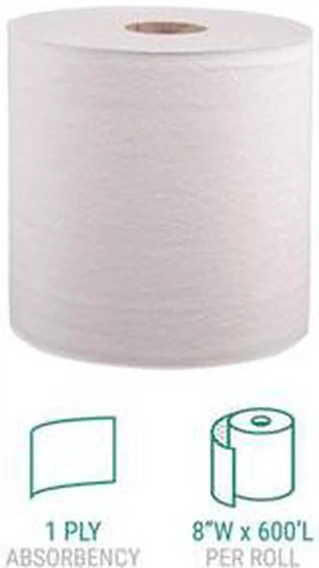 Alt view image 6 of 9 - Windsoft 107 Singlefold Paper Towels, 1-Ply, 9 9/20 x 9, White, 250/Pack, 16 Packs/Carton, 1 Carton